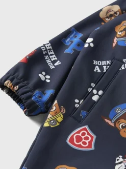 Name It lasten softshellhaalari, NMFALFA PAWPATROL SOFTSHELL Tummansininen