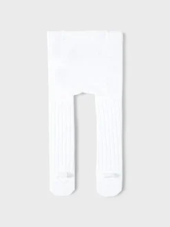 Name It Lasten Sukkahousut NFFLERRIBBO LE PANTYHOSE Valkoinen