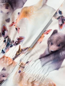 Name It lasten talvihaalari, NMNSNOW10 SUIT DEER Valkopohjainen Kuosi