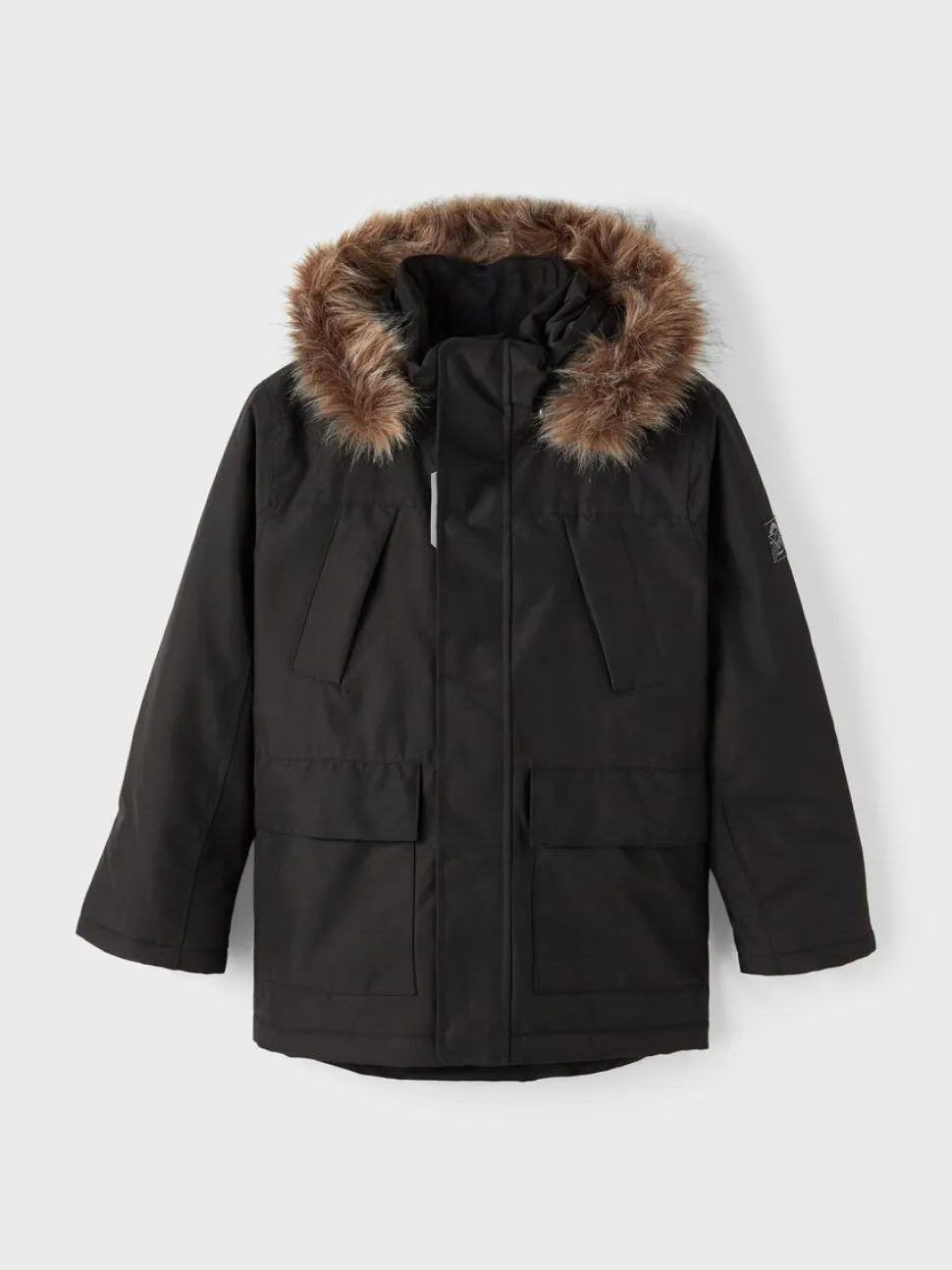 Name It Lasten Talvitakki NKMSNOW JACKET SOLID Musta