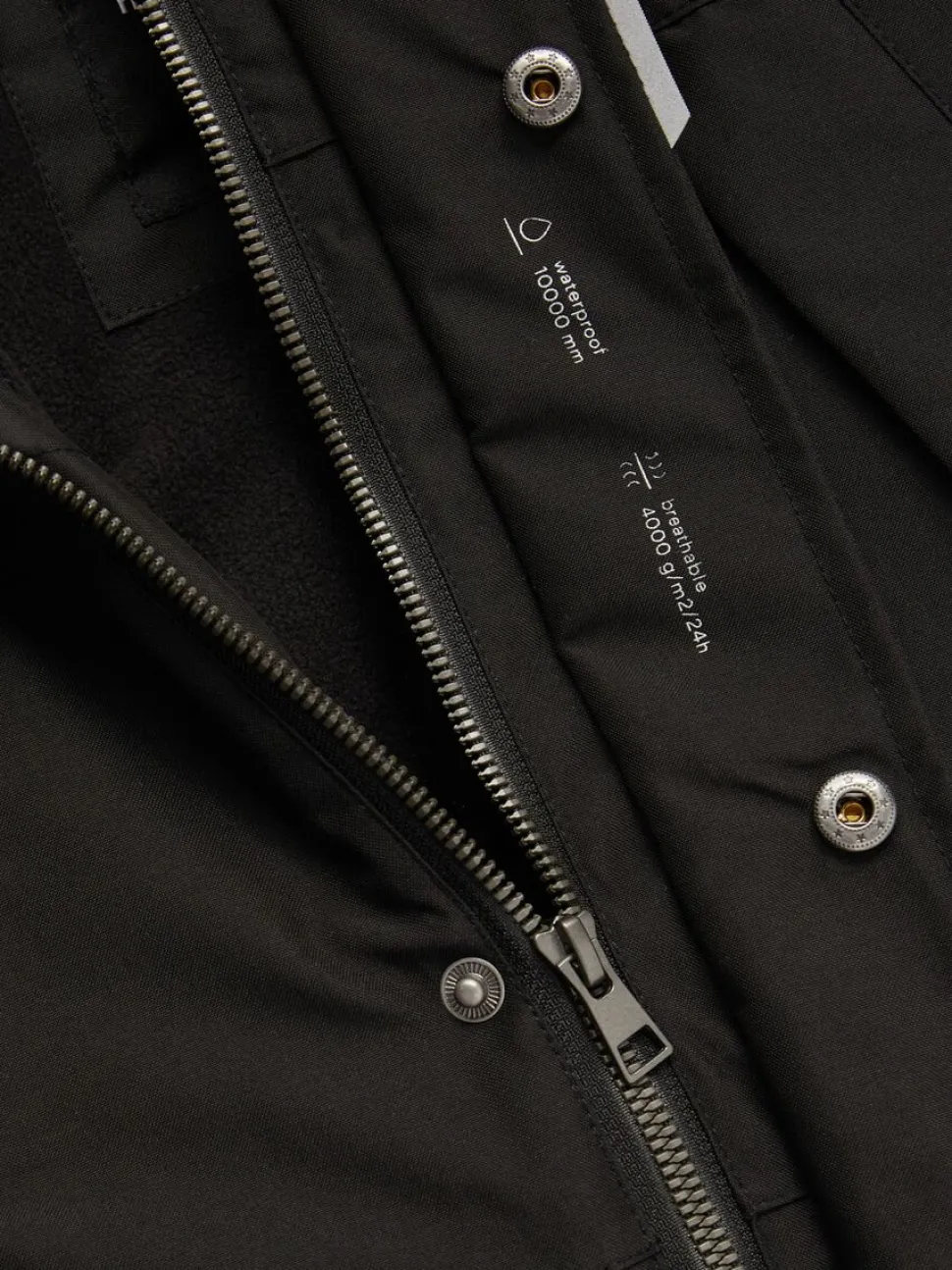 Name It Lasten Talvitakki NKMSNOW JACKET SOLID Musta