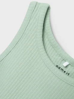 Name It lasten toppi, NKFHOLONE CROPPED TANK TOP Mintunvihreä
