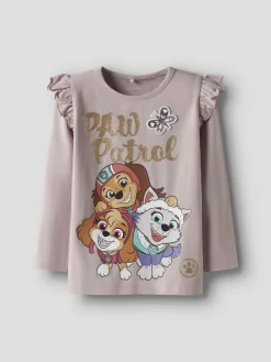 Name It lasten toppi, NMFSABINE PAW LS TOP Violetti, Lila