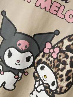 Name It lasten t-paita, NKFJIXARA HELLOK SS NREG TOP BOX SKY Beige