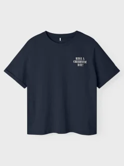 Name It lasten t-paita, NKFTOOTA SS TOP Tummansininen