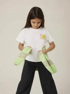 Name It lasten t-paita, NKFDYPPI POKEMON SS TOP Valkoinen