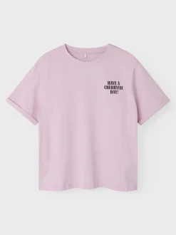 Name It lasten t-paita, NKFTOOTA SS TOP Vaaleanpunainen