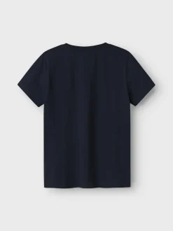 Name It lasten t-paita, NKMADIAN FIFAE SS TOP BOX VDE Tummansininen