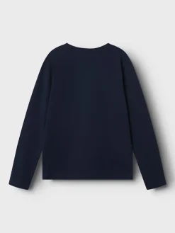 Name It lasten t-paita, NKMAST POKEMON LS NREG TOP BOX Tummansininen