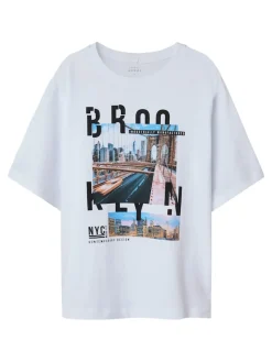 Name It lasten t-paita, NKMVOTO SS TOP Valkoinen