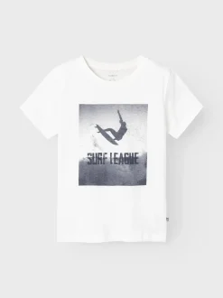 Name It Lasten T-Paita, NKMJALMO SS TOP Valkoinen