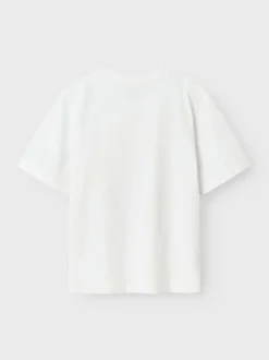 Name It lasten t-paita, NKMVAGNO SS LOOSE TOP Valkoinen