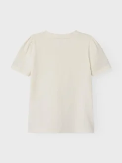 Name It lasten t-paita, NMFHELLAS SS TOP Valkoinen