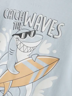 Name It lasten t-paita, NMMVELIX SS NREG TOP Vaaleansininen