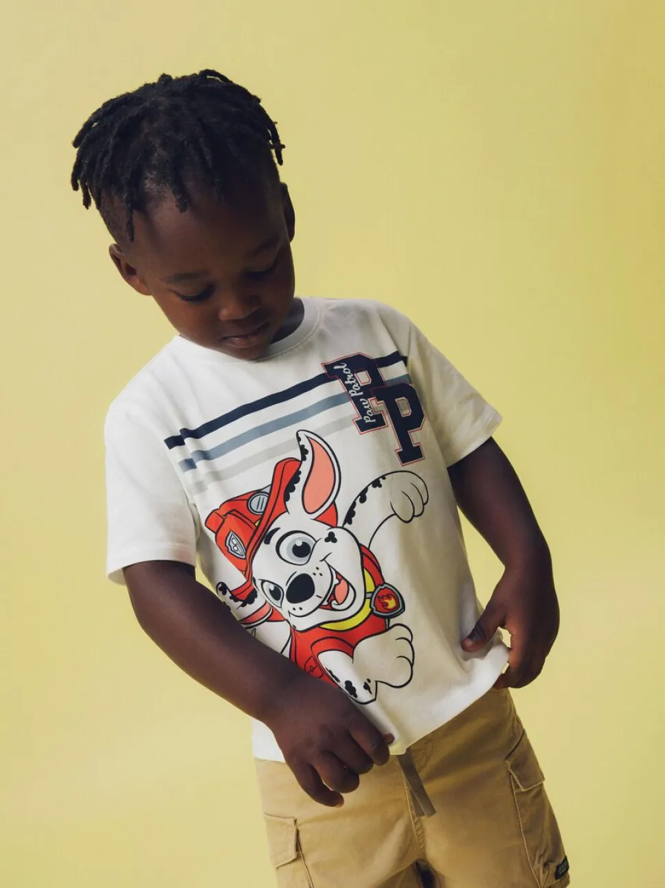 Name It lasten t-paita, NMMMARK PAWPATROL NREG SS TOP Valkoinen