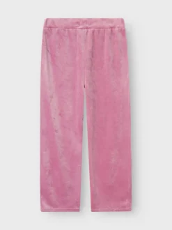 Name It lasten velour olohousut, NKFRAGNA REG VEL PANT Pinkki
