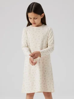 Name It lasten yöpaita, NKFNIGHTGOWN FLOWER NOOS Beige