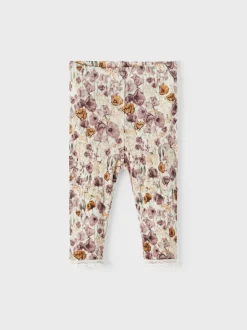 Name It leggingsit, NBFWANG WOOL NEEDLE LEGGING Beige Kuosi