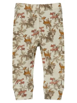 Name It pitkälahkeiset alushousut, NBMWANG WOOL NEEDLE LONGJOHN Beige Kuosi