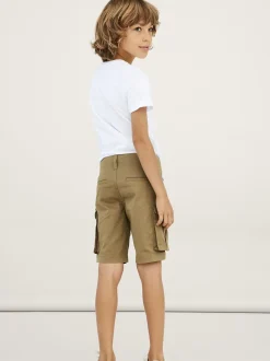 Name It reisitaskushortsit, NKMRYAN REG TWI L SHORTS Beige