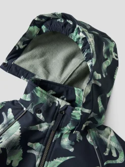 Name It softshell haalari NMMALFA08 SOFTSHELL SUIT, sininen kuosi