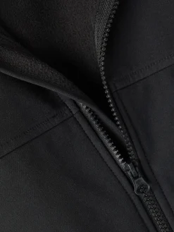 Name It softshell takki, NKMALFA JACKET BADGE Musta