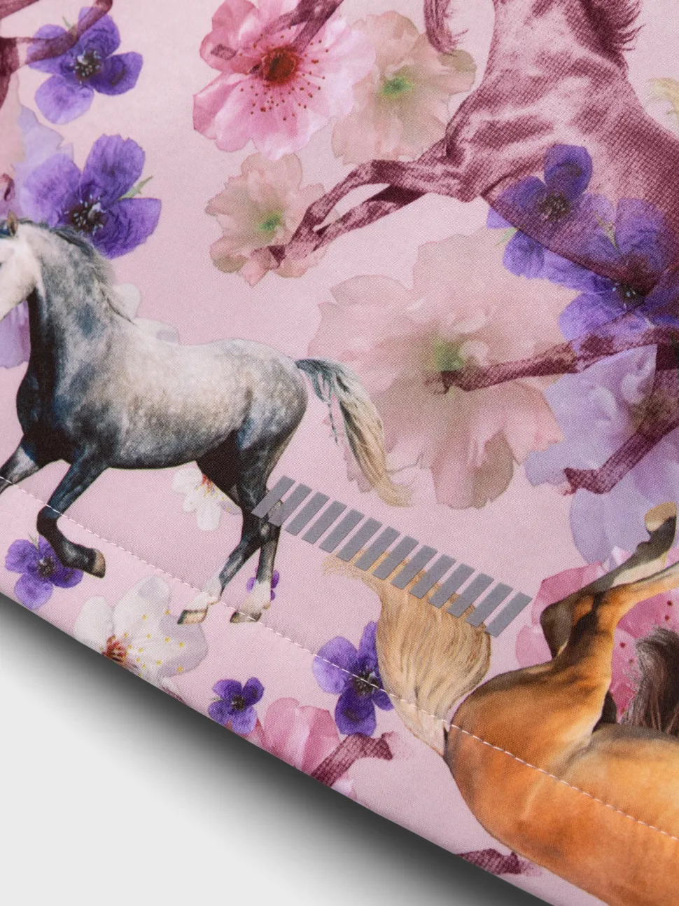 Name It takki, NKFALFA08 JACKET HORSE Vaaleanpunainen Kuosi