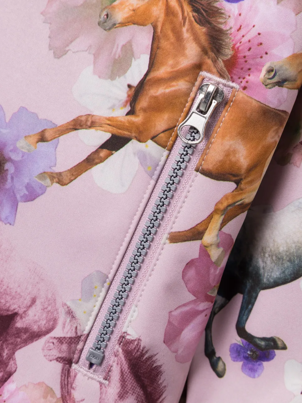 Name It takki, NKFALFA08 JACKET HORSE Vaaleanpunainen Kuosi