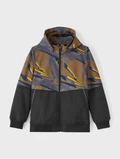 Name It takki, NKMALFA08 JACKET DIGITAL SPORT Musta Kuosi