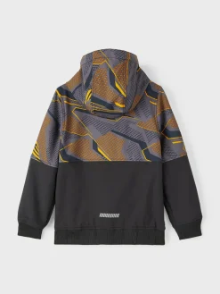 Name It takki, NKMALFA08 JACKET DIGITAL SPORT Musta Kuosi