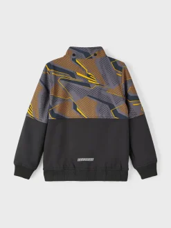 Name It takki, NKMALFA08 JACKET DIGITAL SPORT Musta Kuosi