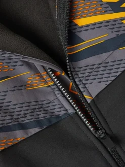 Name It takki, NKMALFA08 JACKET DIGITAL SPORT Musta Kuosi