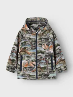 Name It takki, NMMALFA08 JACKET DINO WORLD Armeijanvihreä