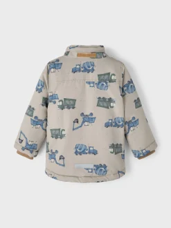 Name It takki, NMMMAX JACKET DIGGER Ruskea Kuosillinen