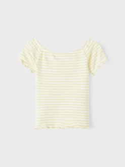 Name It t-paita, NKFJAMY SLIM OFFSHOULDER TOP Keltainen
