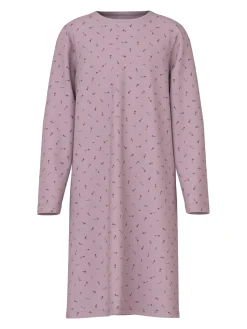 Name It Yöpuku, NKFNIGHTGOWN LS DAWN PINK FLORAL Vaaleanpunainen Kuosi