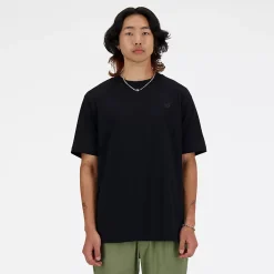 New Balance miesten t-paita Athletics Cotton t-shirt, musta