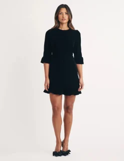 Nobody´s Child naisten mekko, FLEUR MINI DRESS Musta