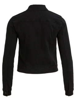 Object Naisten Farkkutakki, OBJWIN NEW DENIM JACKET Musta