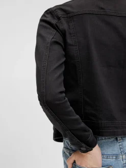 Object Naisten Farkkutakki, OBJWIN NEW DENIM JACKET Musta