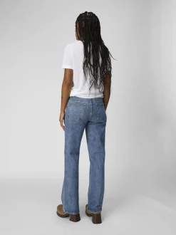 Object Naisten Farkut, OBJMARINA MW DENIM JEANS NOOS Indigo