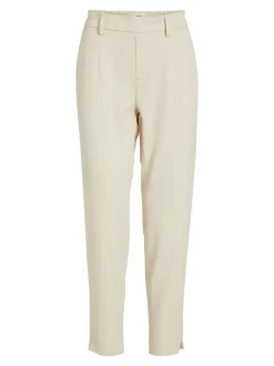 Object, Naisten Housut, Lisa Slim Pant Noos Luonnonvalkoinen