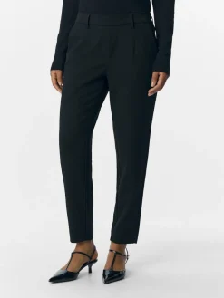 Object Naisten Housut, Objlisa Slim Pant NOOS Black