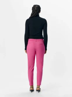Object Naisten Housut, Objlisa Slim Pant NOOS Raspberry Sorbet