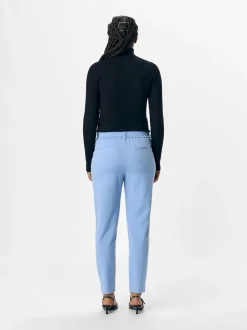 Object Naisten Housut, Objlisa Slim Pant NOOS Cornflower Blue