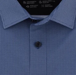 Olymp luxor 24/7 kauluspaita, modern fit Sininen Kuosi