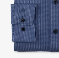 Olymp luxor 24/7 kauluspaita, modern fit Sininen Kuosi