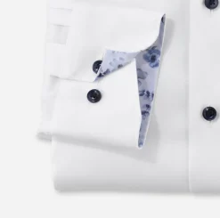 Olymp luxor kauluspaita, Modern fit Valkoinen