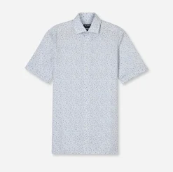 Olymp Luxor Kauluspaita, New Kent Modern Fit Ruskea Kuosi