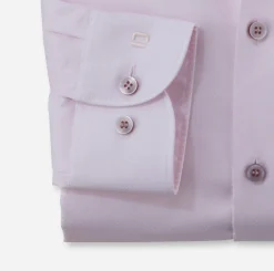 Olymp miesten kauluspaita level five, body fit Vaaleanpunainen